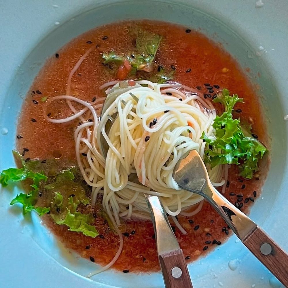 토마토냉파스타 토마토 6