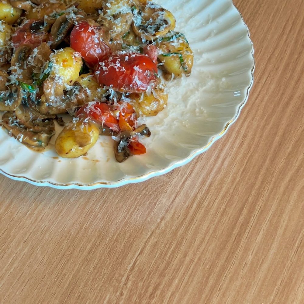 토마토버섯뇨끼 토마토 버섯 3