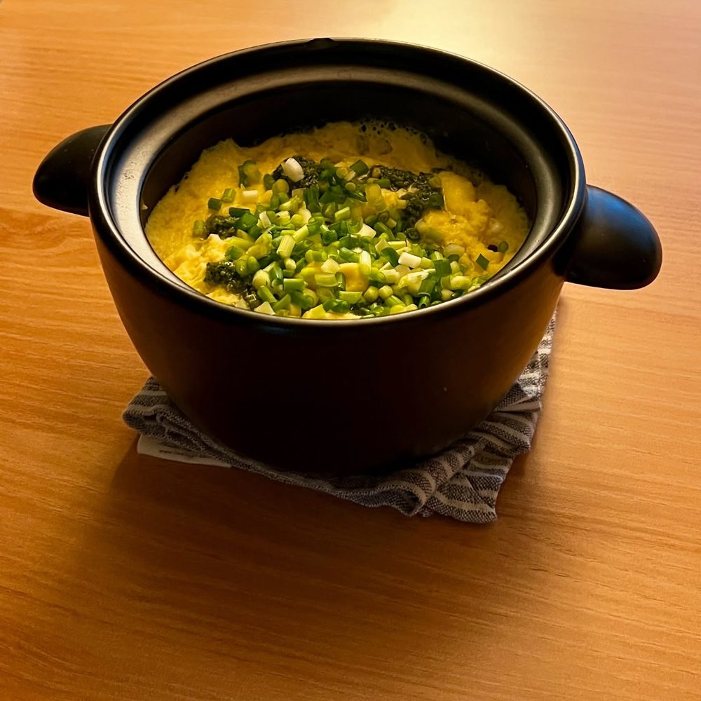 폭탄계란찜 계란 무화과샌드위치