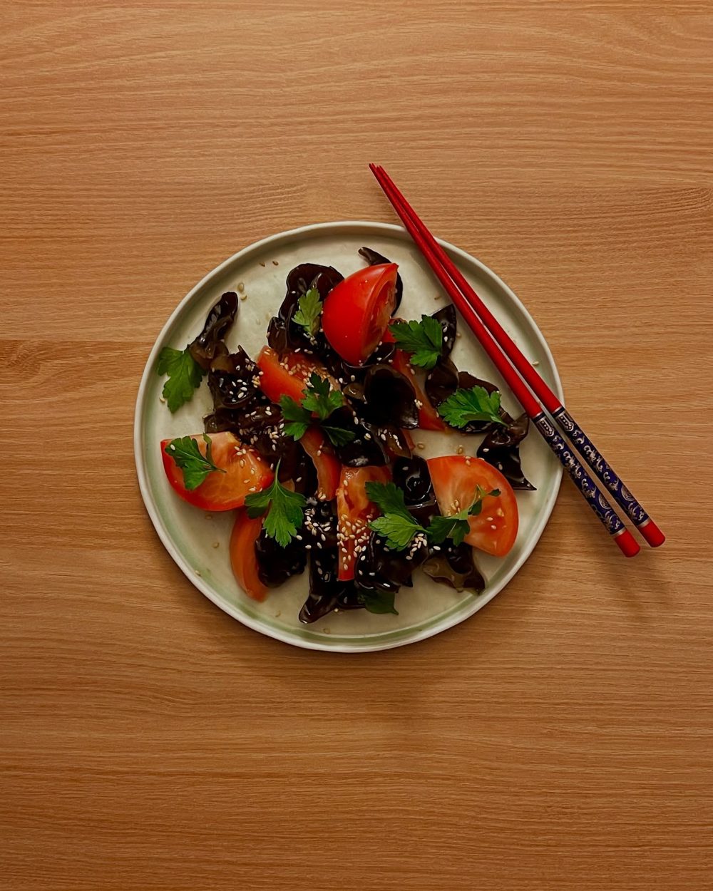 블랙펄토마토샐러드 목이버섯 2