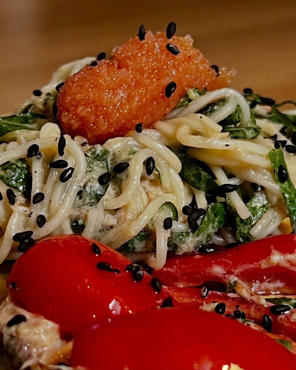 참치 토마토 국수 2