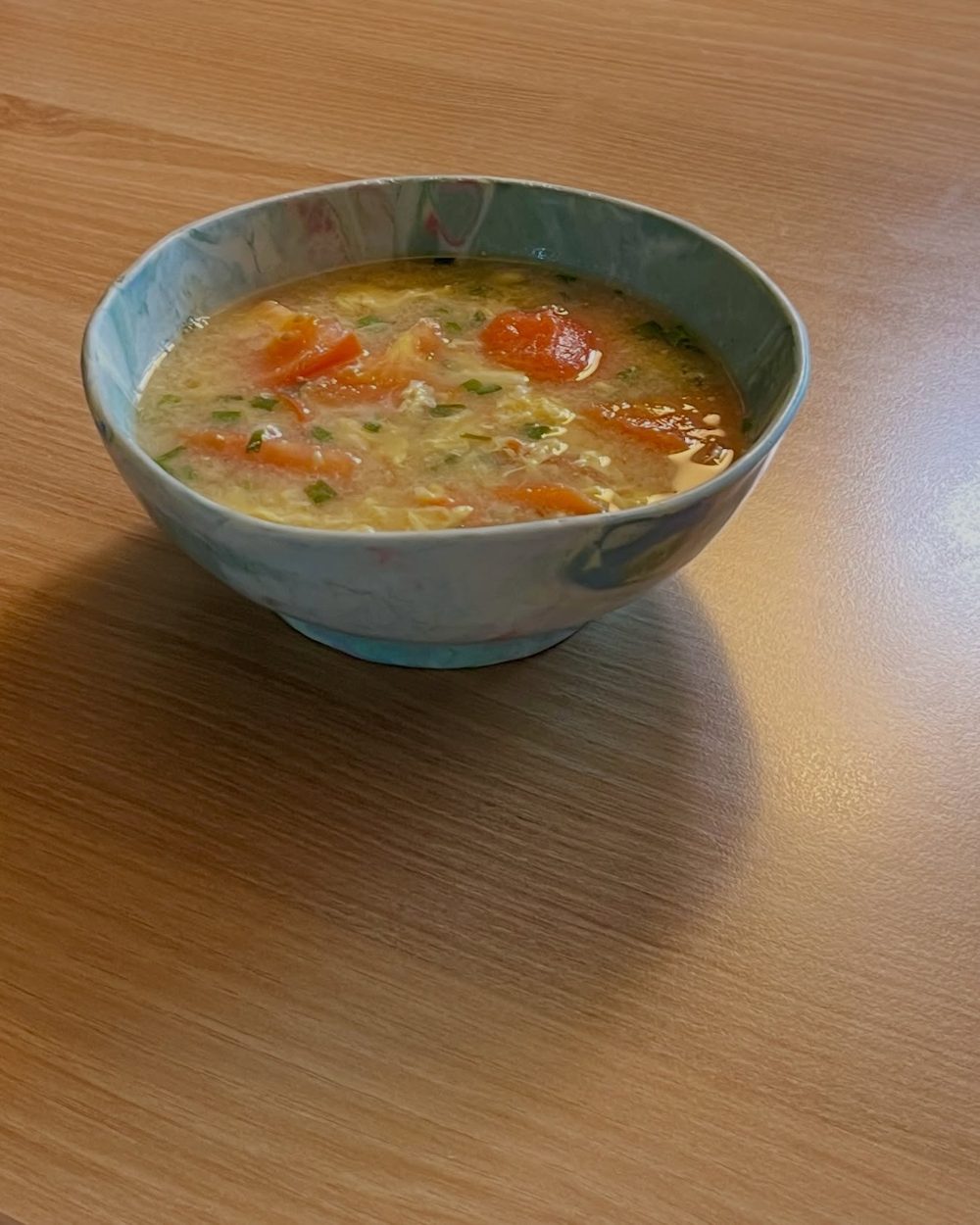 토마토 계란 미소시루 3