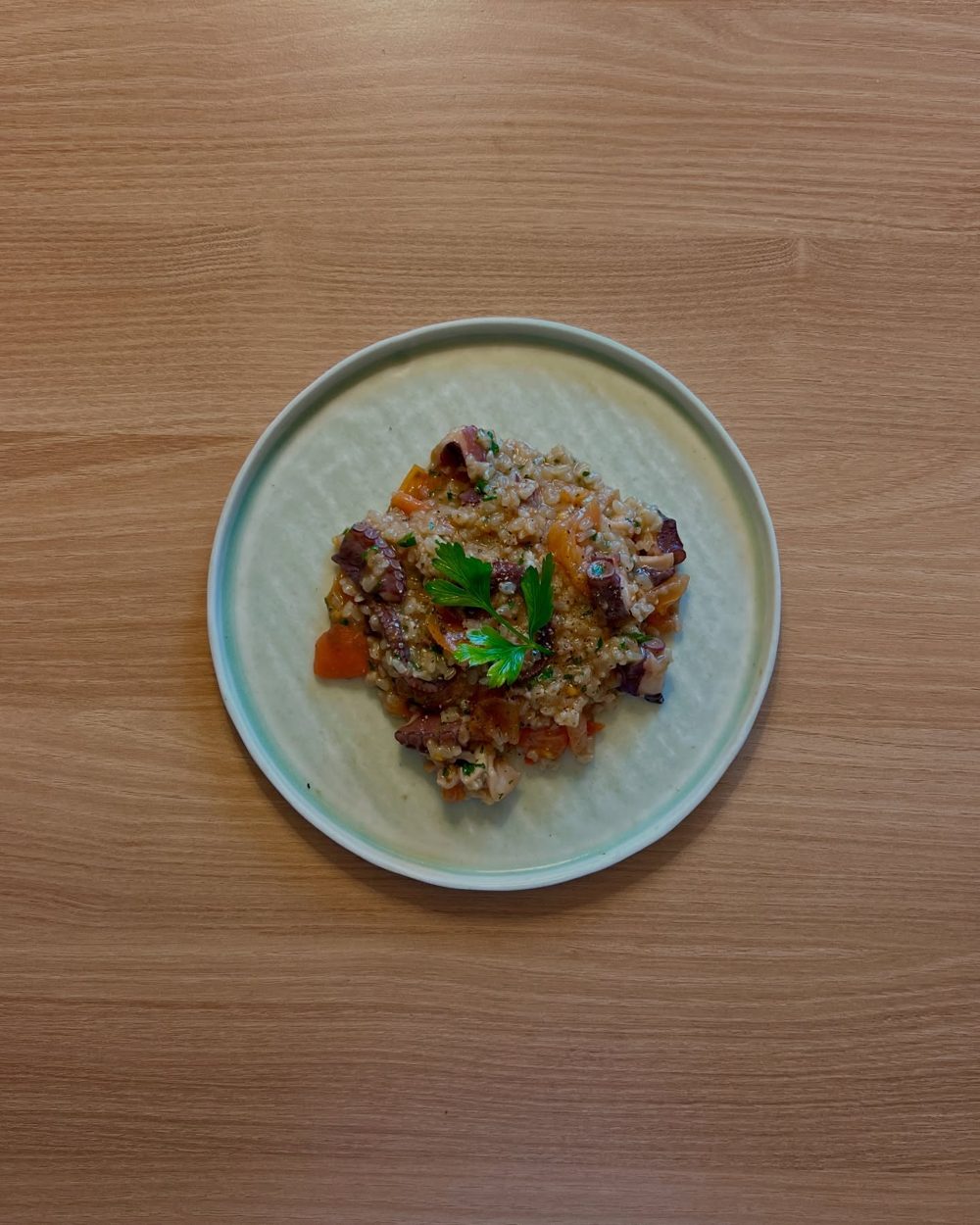 문어 토마토 리조토 2