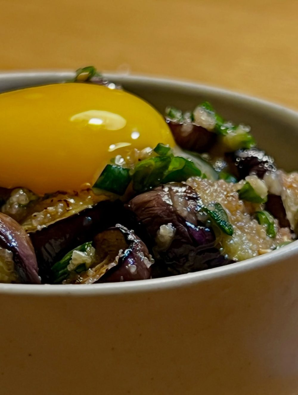 명란 가지 덮밥 Mentaiko Eggplant Don 2