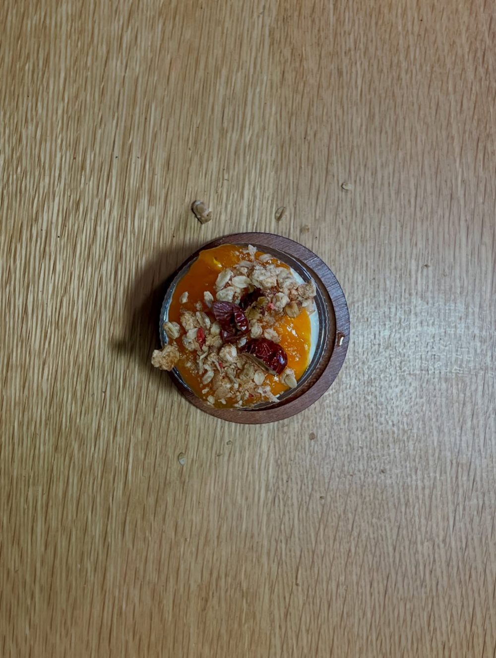 대봉감 오버나이트 오트밀 Persimmon Overnight Oats 3