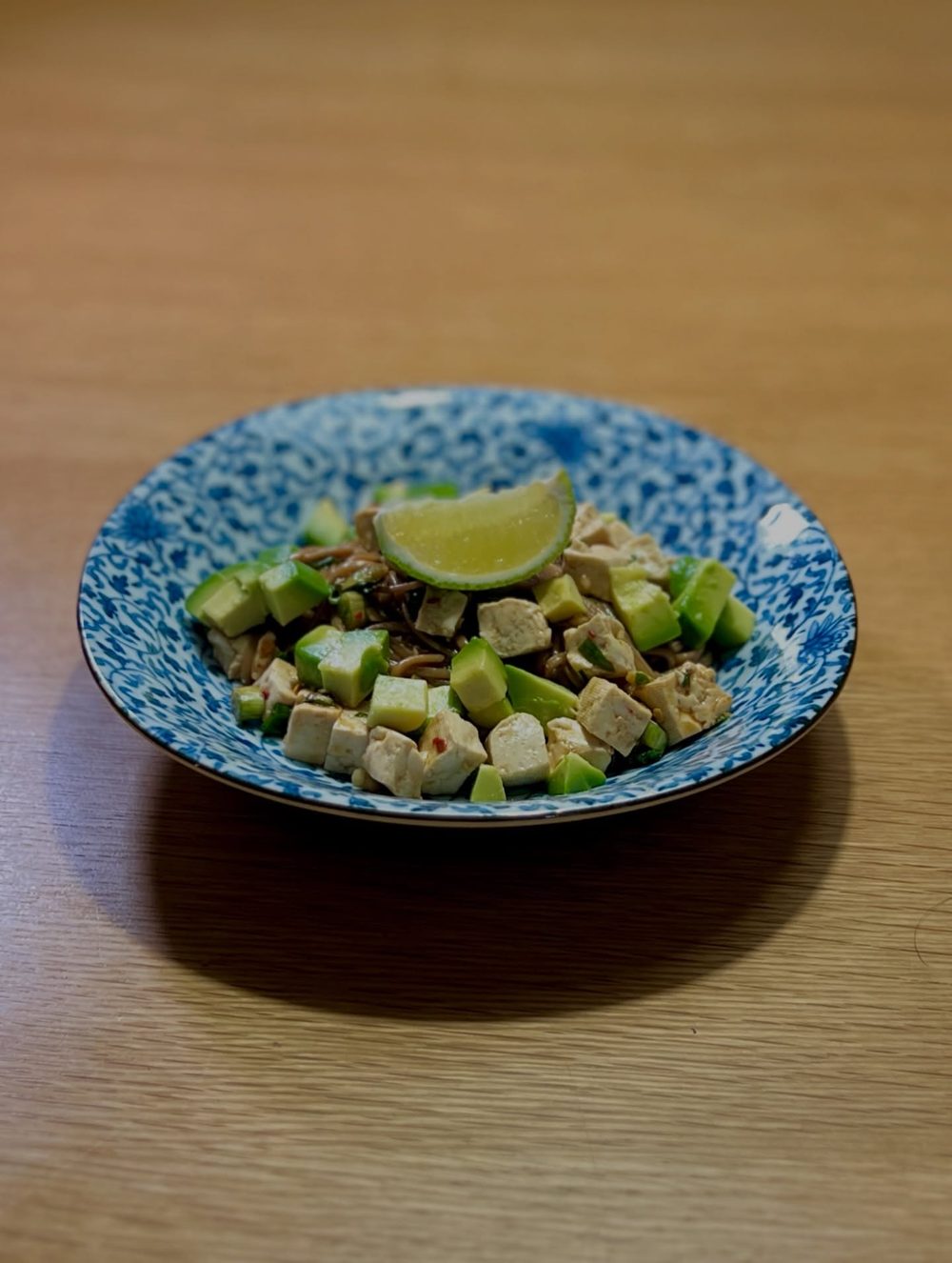 두부와 아보카도를 넣은 메밀소면 샐러드 Tofu Avocado Buckwheat Noodles Salad 4