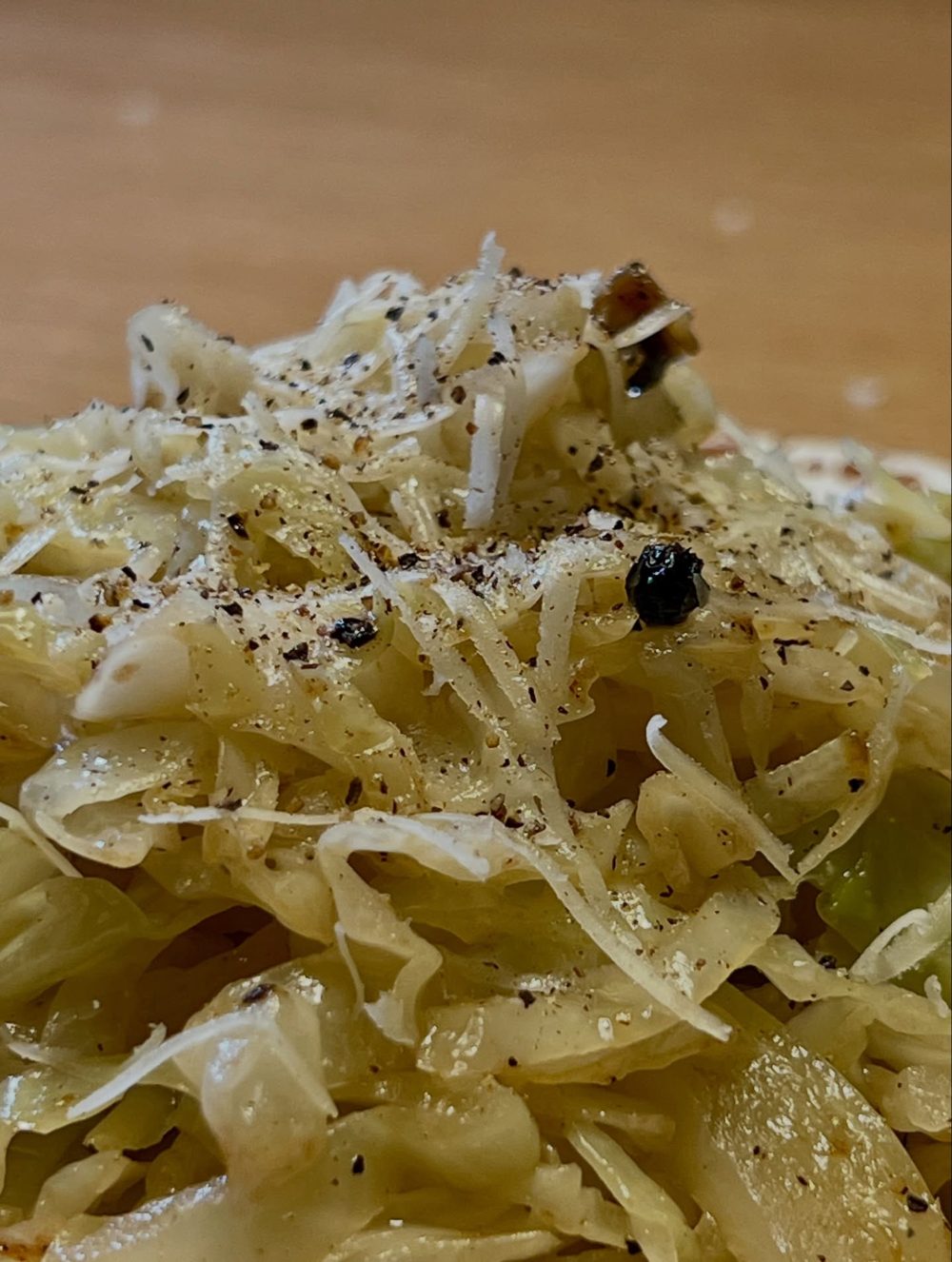 양배추 카치오 페페 Cacio e Pepe Cabbage 4