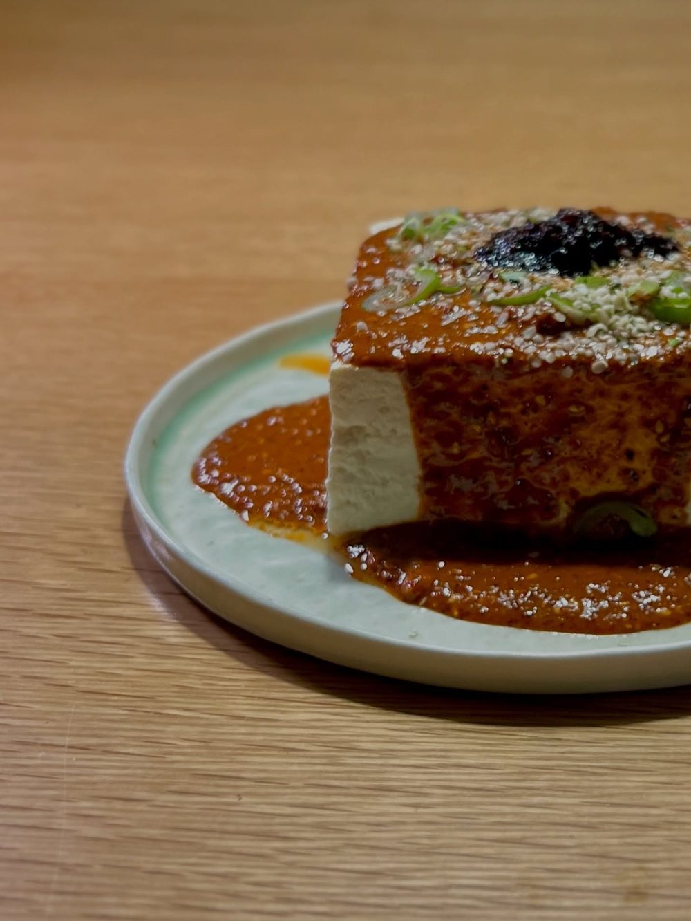 스파이시 참깨 두부 Spicy Sesame Tofu