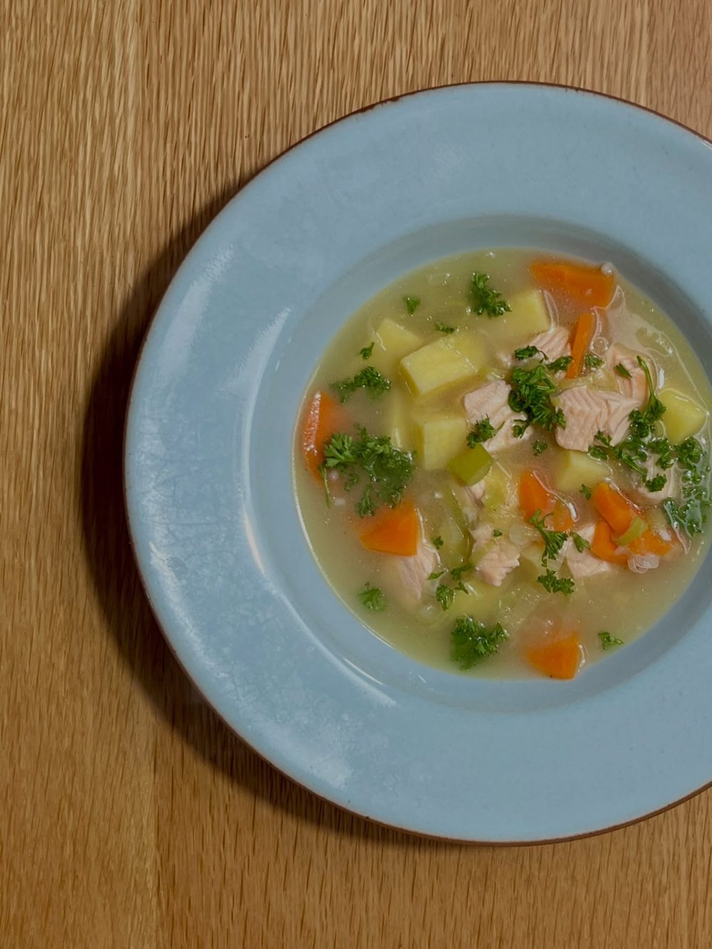 연어 수프 Salmon Soup