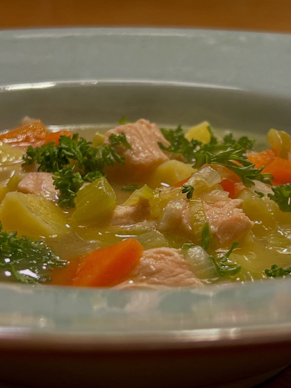 연어 수프 Salmon Soup 2