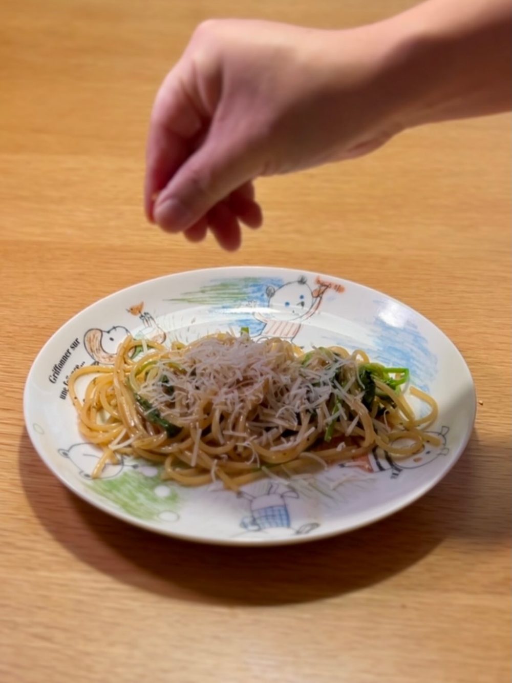 시오콤부 시금치 파스타 Shio Kombu Spinach Pasta