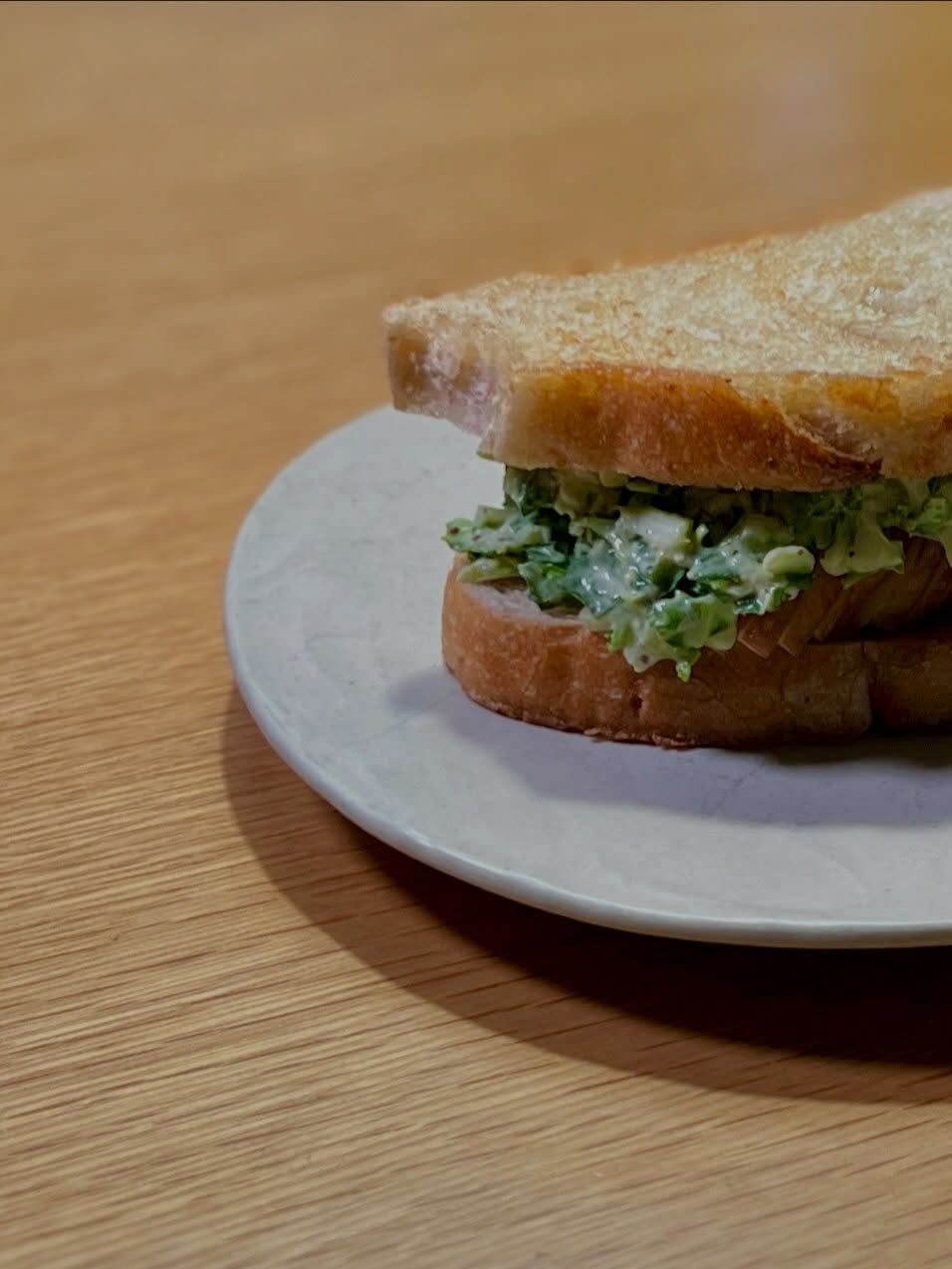 봄동 사과 샌드위치 Spring Cabbage Apple Rye Sandwich 2