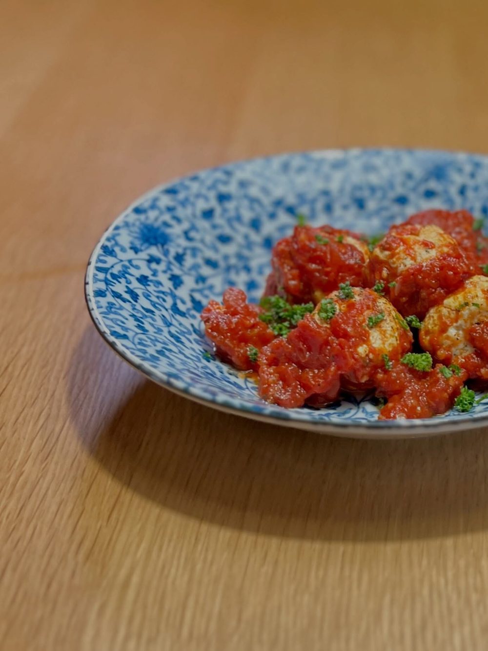 날아갈 듯 가벼운 토마토 두부 베지볼 Tomato Tofu Vegie Ball