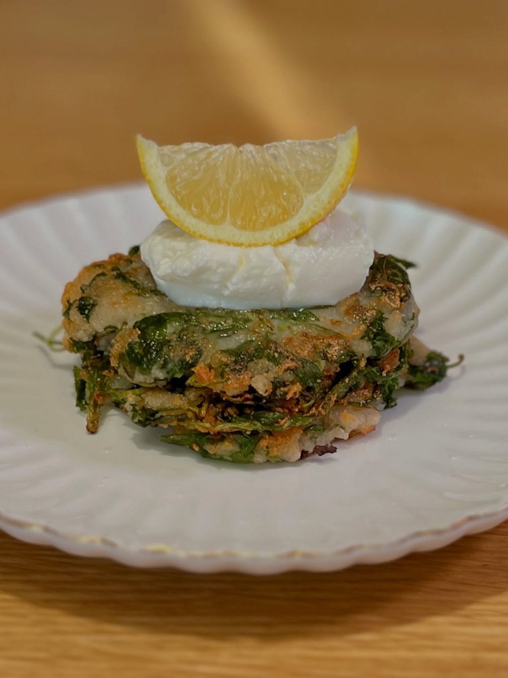 쑥연근전 Mugwort Lotus Root Jeon 4