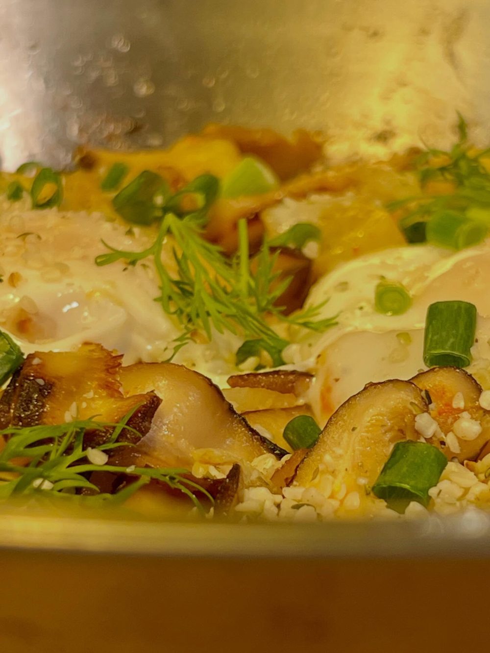 버터향 가득 버섯과 감자 Buttered Pan-Fried Mushroom Potato 2