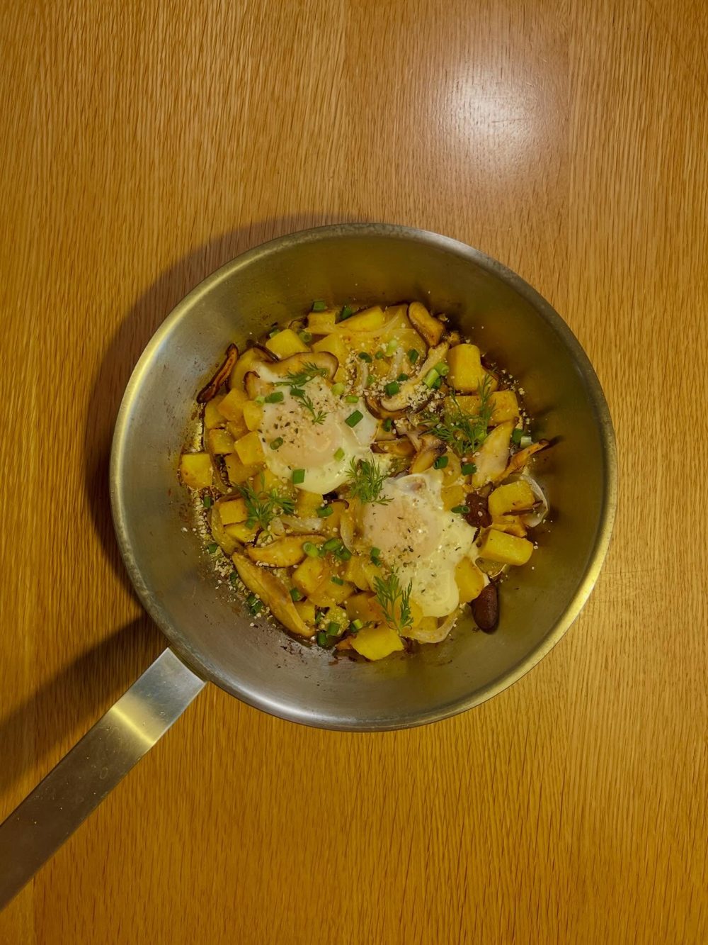 버터향 가득 버섯과 감자 Buttered Pan-Fried Mushroom Potato 3