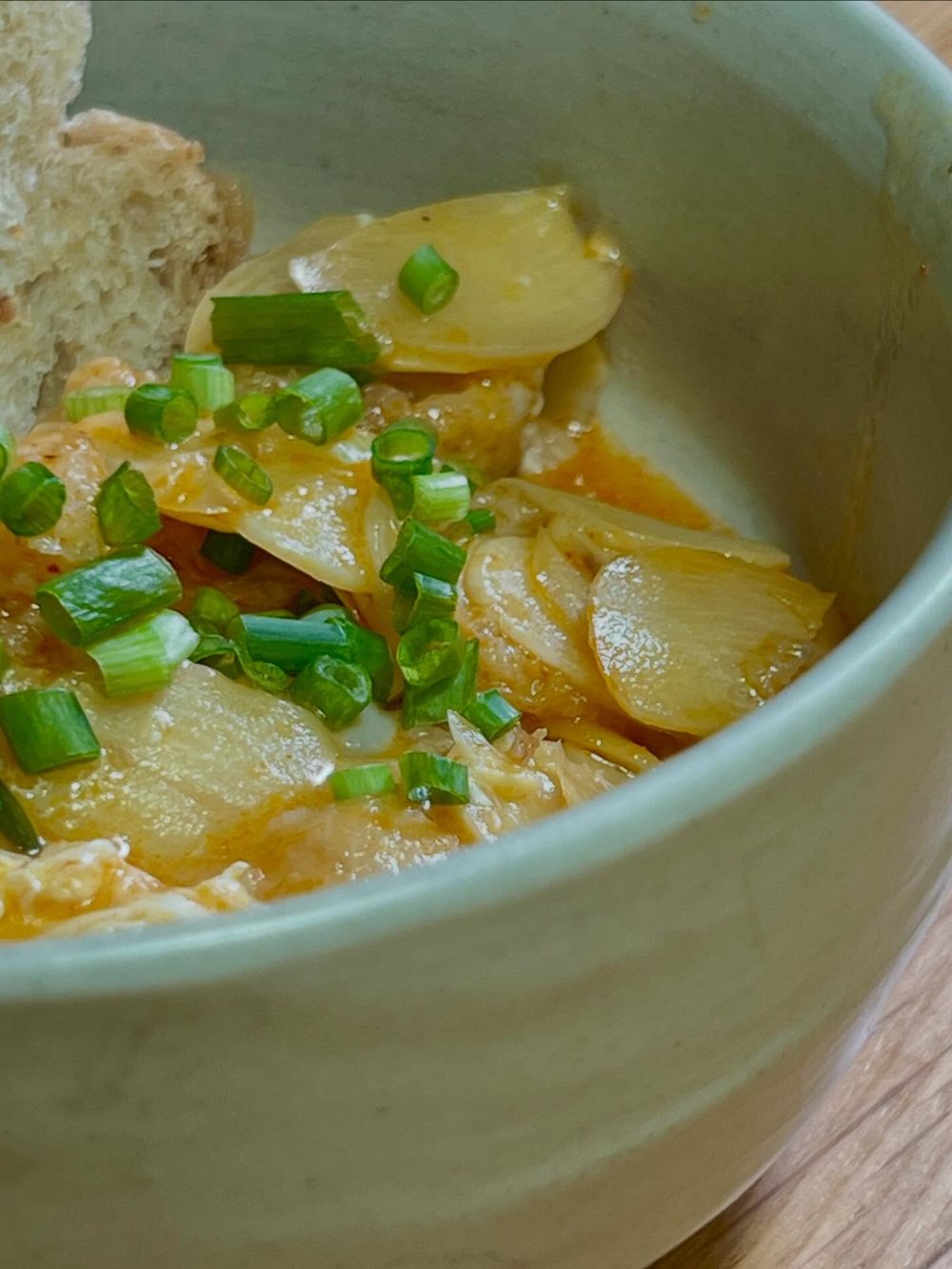 스패니시 갈릭 수프, Spanish Garlic Soup, Sopa de Ajo 3