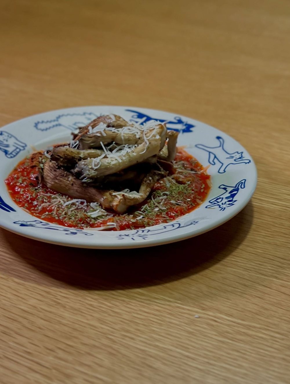 버섯스테이크 Baked Mushroom Steak 2