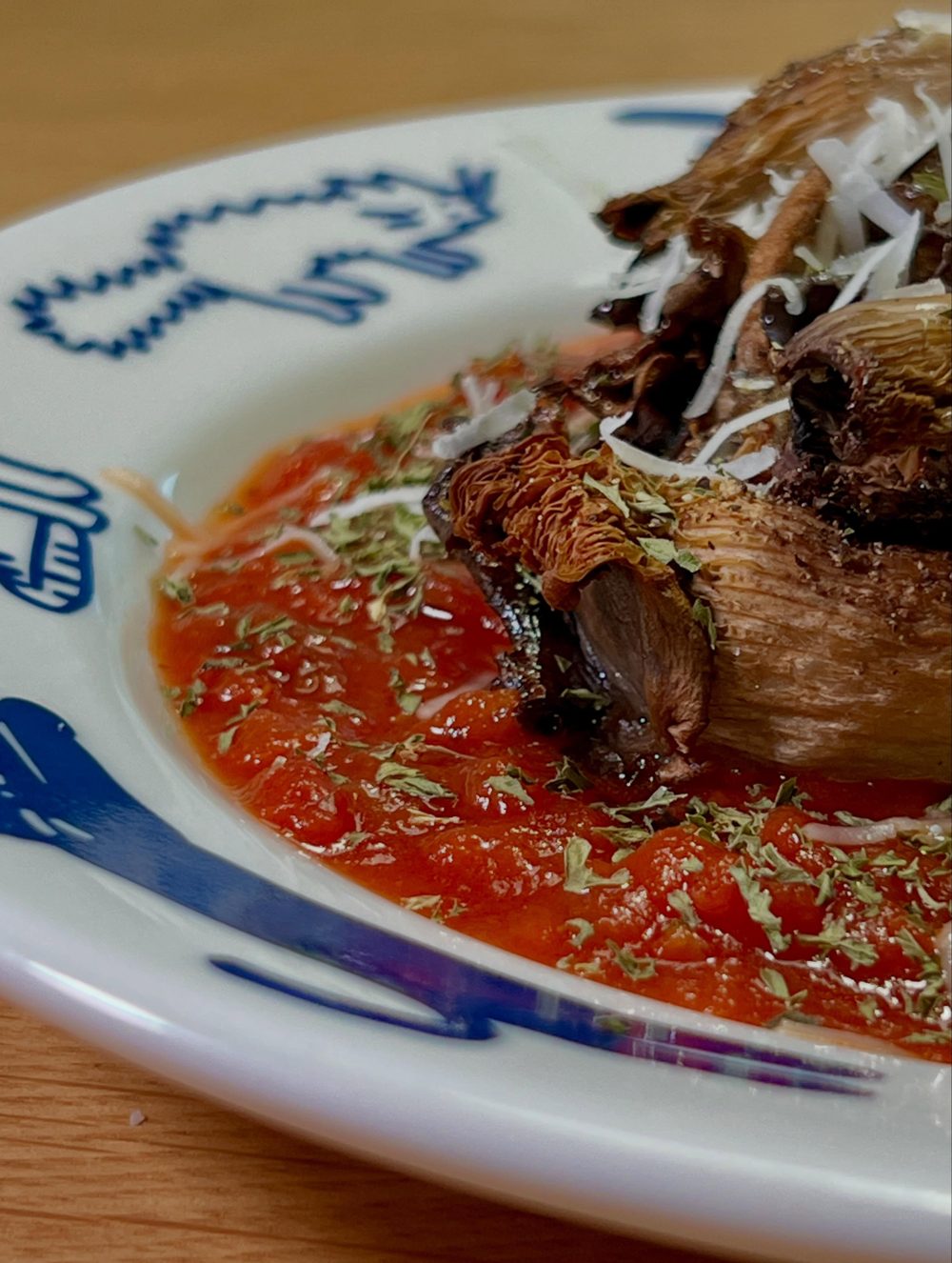 버섯스테이크 Baked Mushroom Steak 3