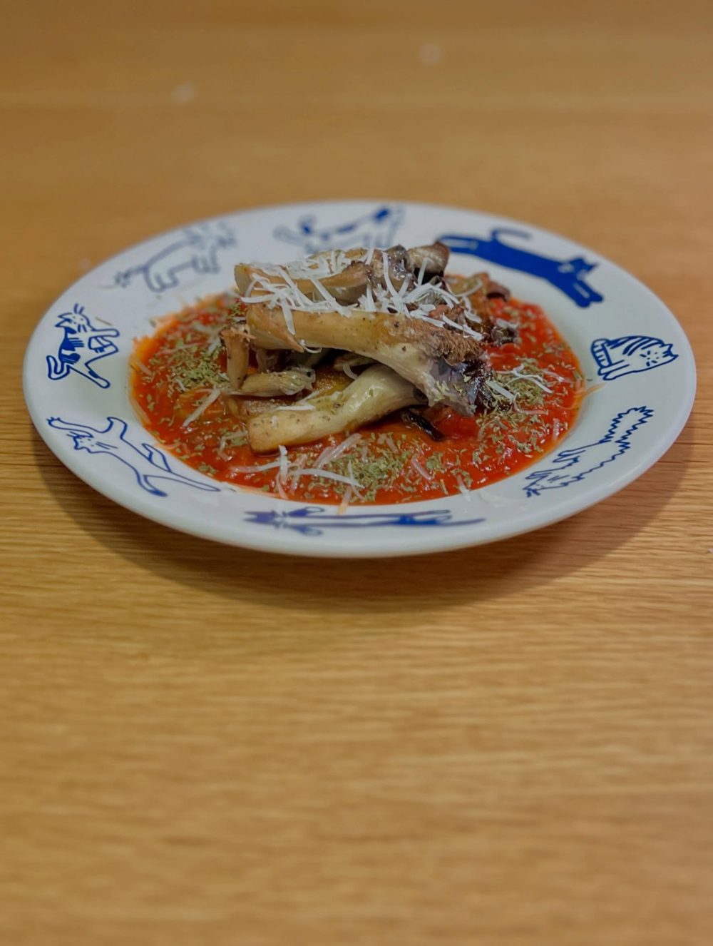 버섯스테이크 Baked Mushroom Steak 4
