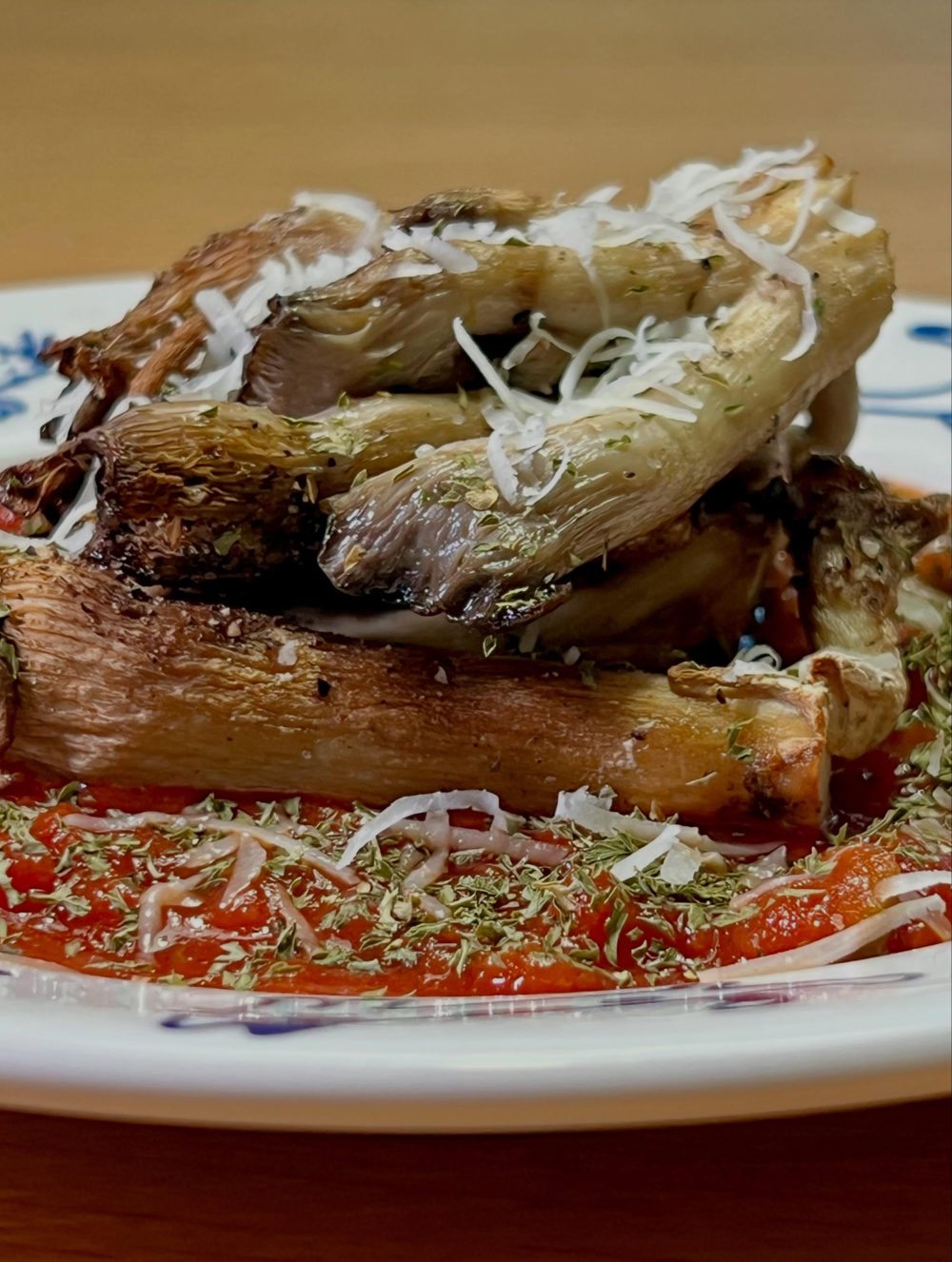 버섯스테이크 Baked Mushroom Steak 5