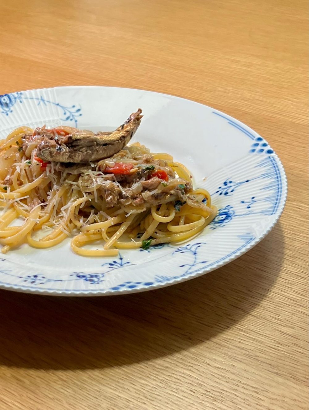 정어리 토마토 파스타
