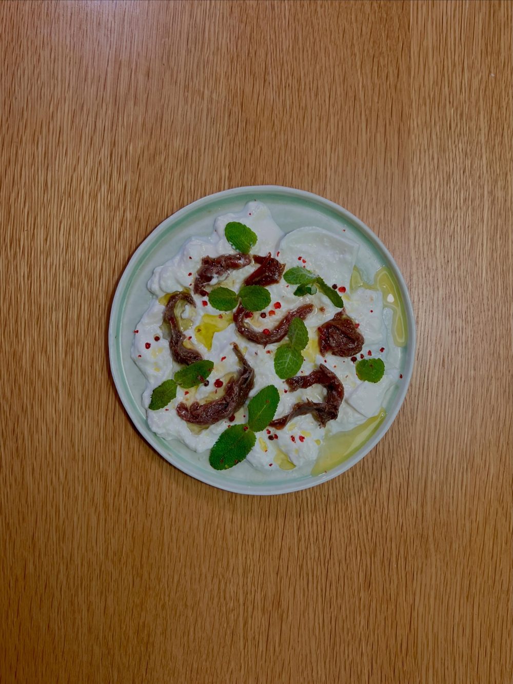 부라타 앤초비에 찍어먹는 사워도우 토스트 Burrata Anchovy Toast 4