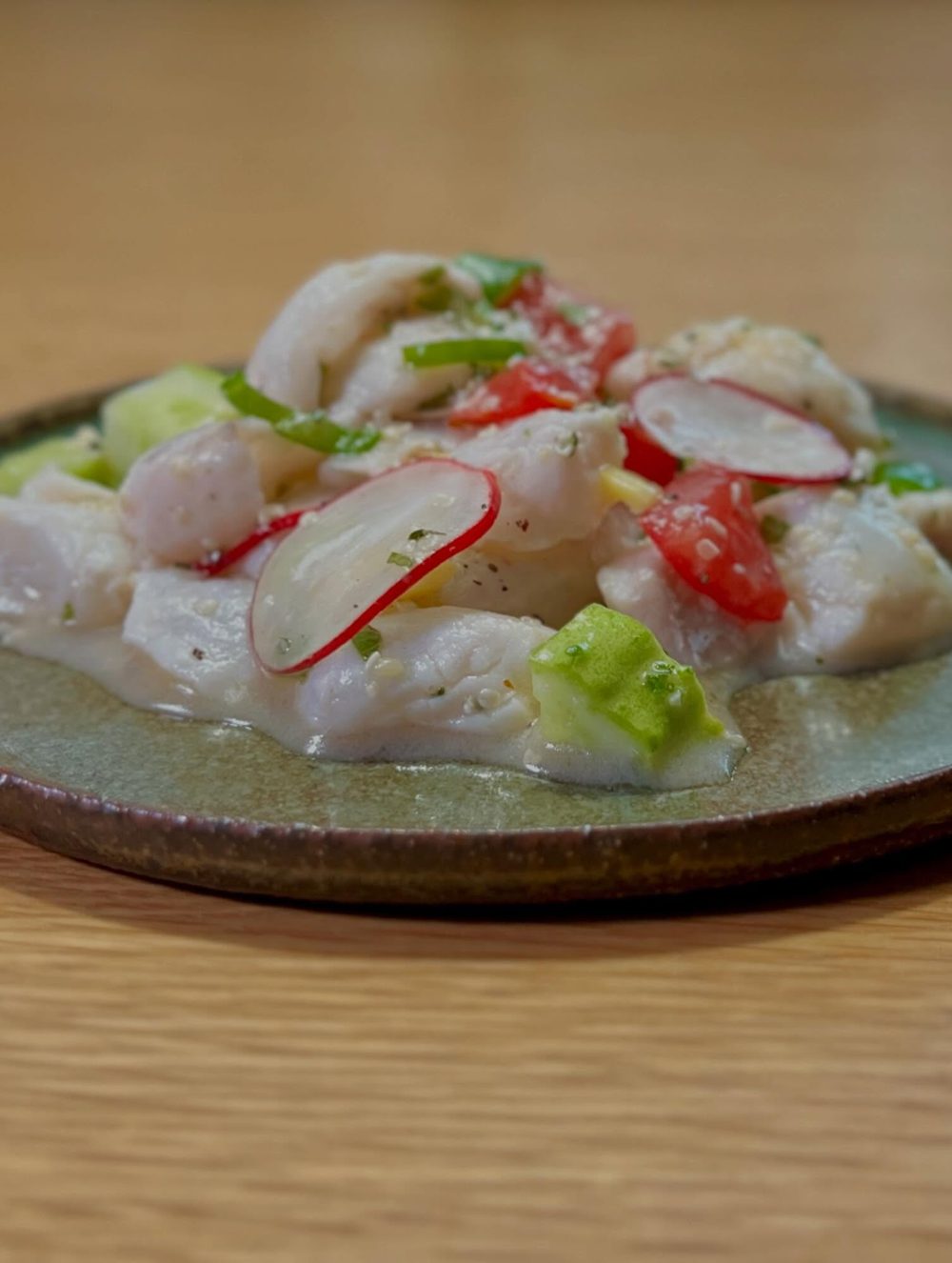 광어 세비체 White Fish Ceviche