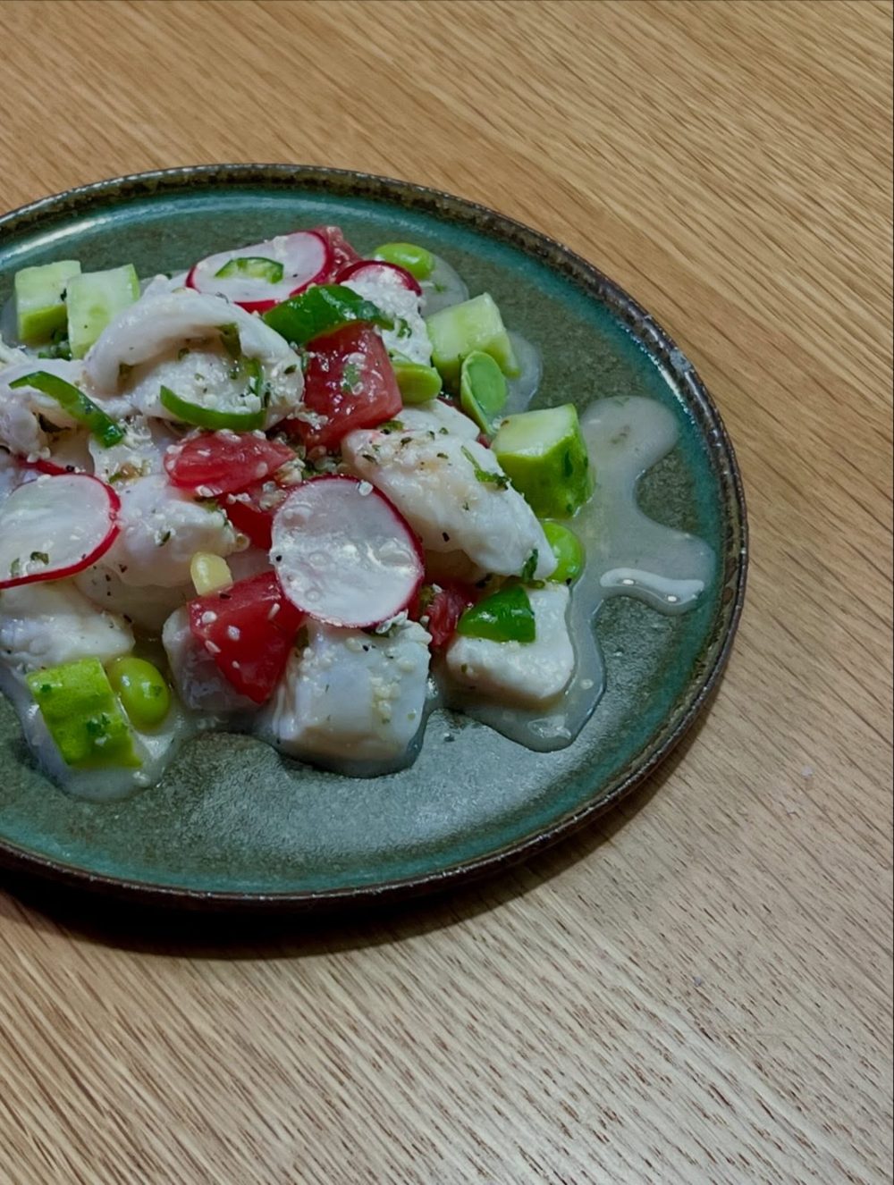 광어 세비체 White Fish Ceviche 2