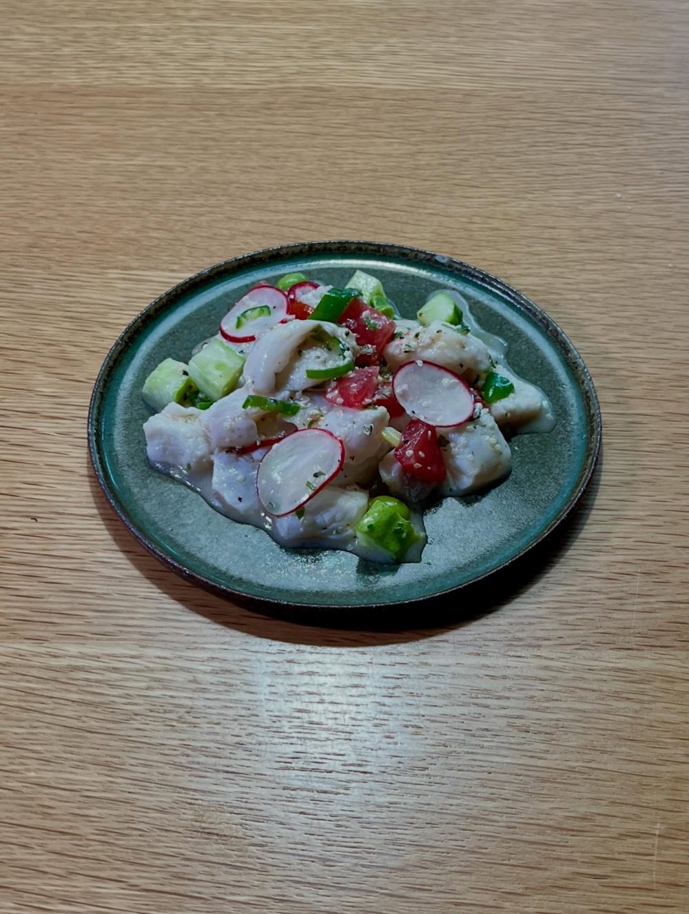 광어 세비체 White Fish Ceviche 4