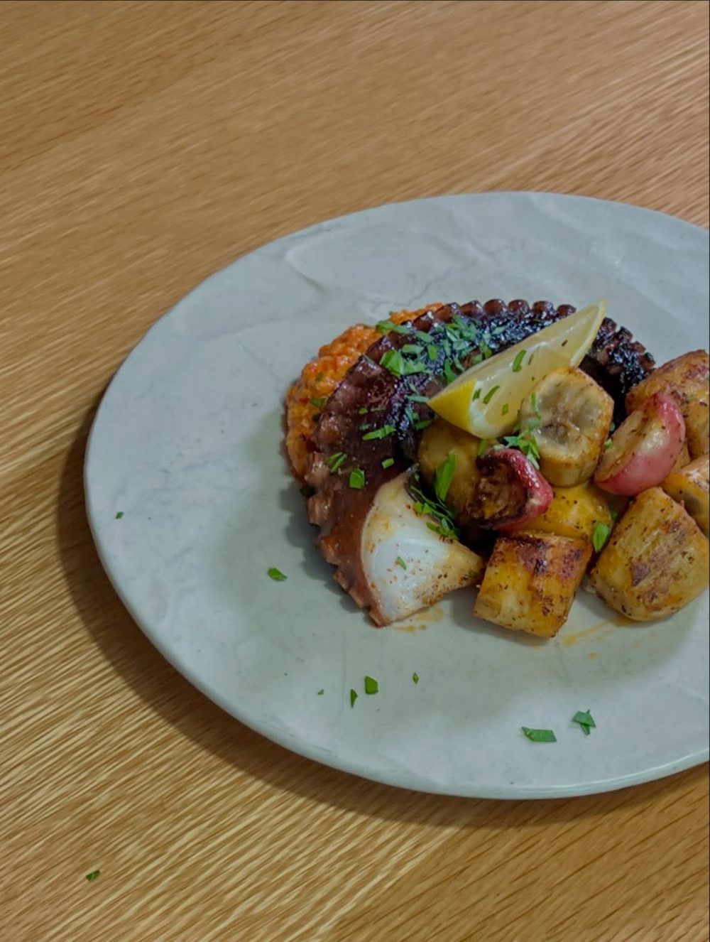 그린바나나 문어 샐러드 Calabrese Octopus & Green Banana Salad 3