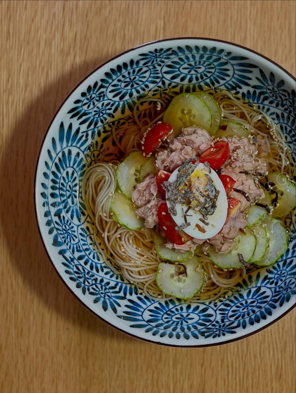 시오콤부 토마토 소면