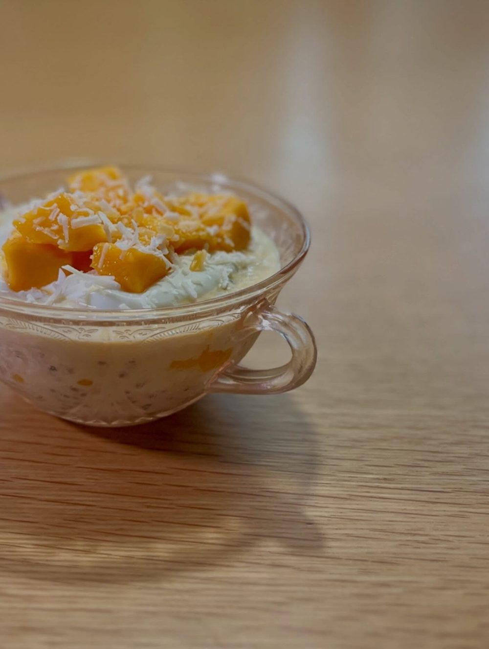 망고 오버나이트 오트밀 Mango Overnight Oats