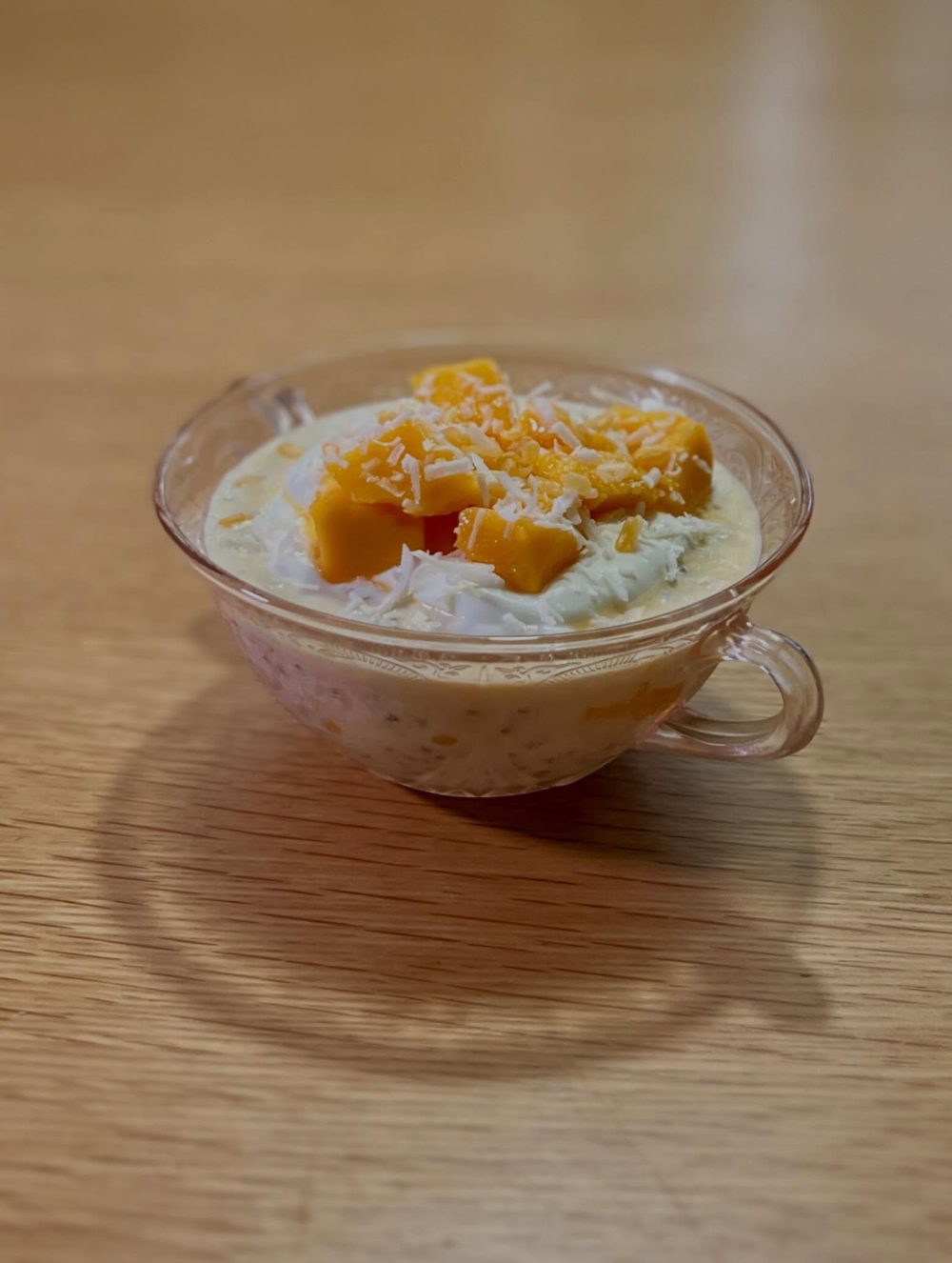 망고 오버나이트 오트밀 Mango Overnight Oats 3