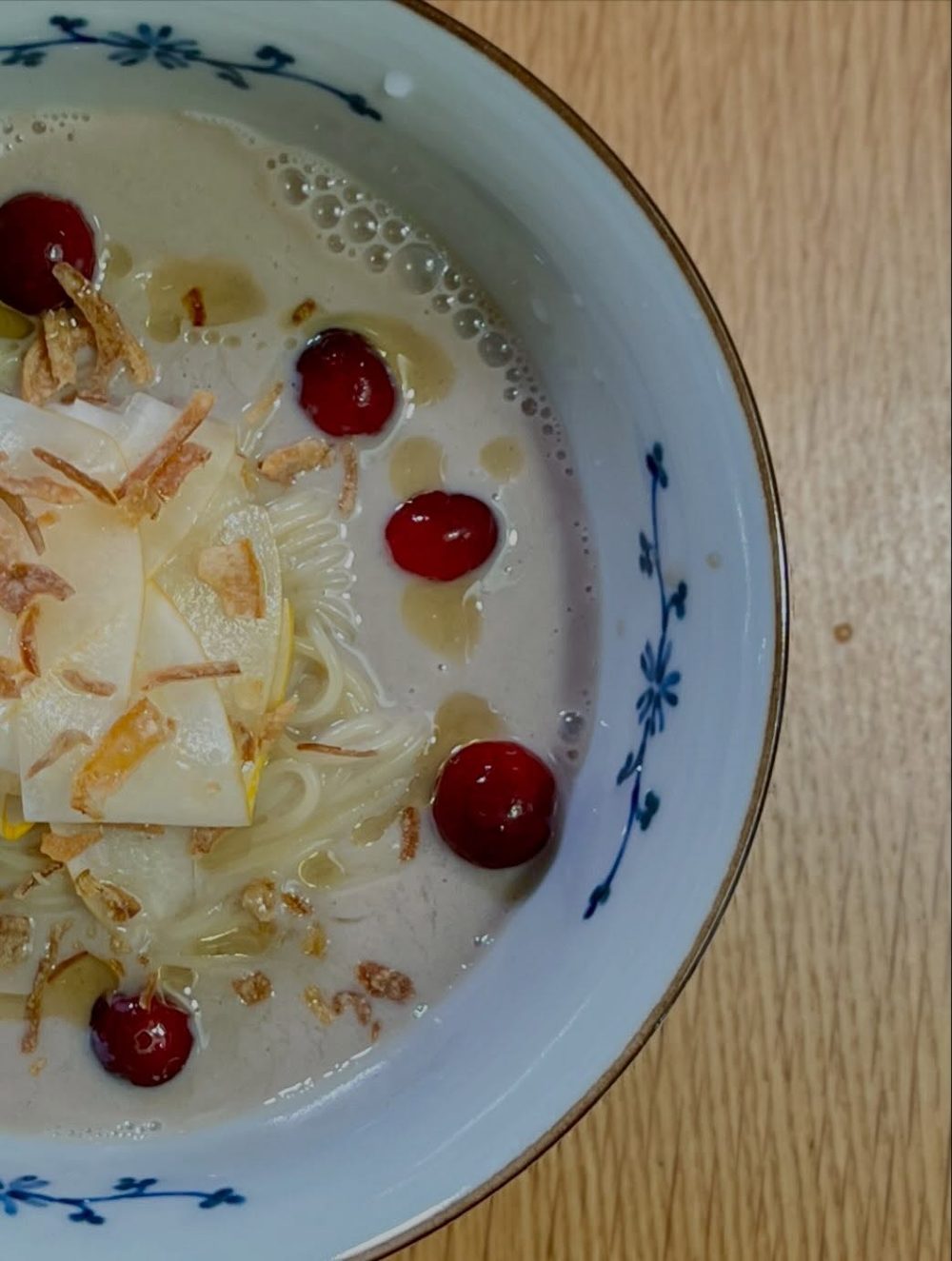 여름의 맛 두유 #카펠리니 Soy Milk Capellini with Korean Melon Pickles  2