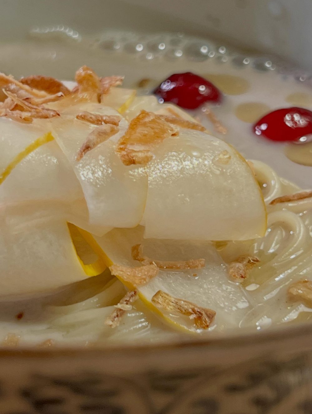 여름의 맛 두유 #카펠리니 Soy Milk Capellini with Korean Melon Pickles  3