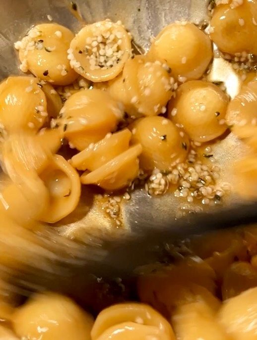 들기름 #오레키에테 Perilla Oil Orecchiette