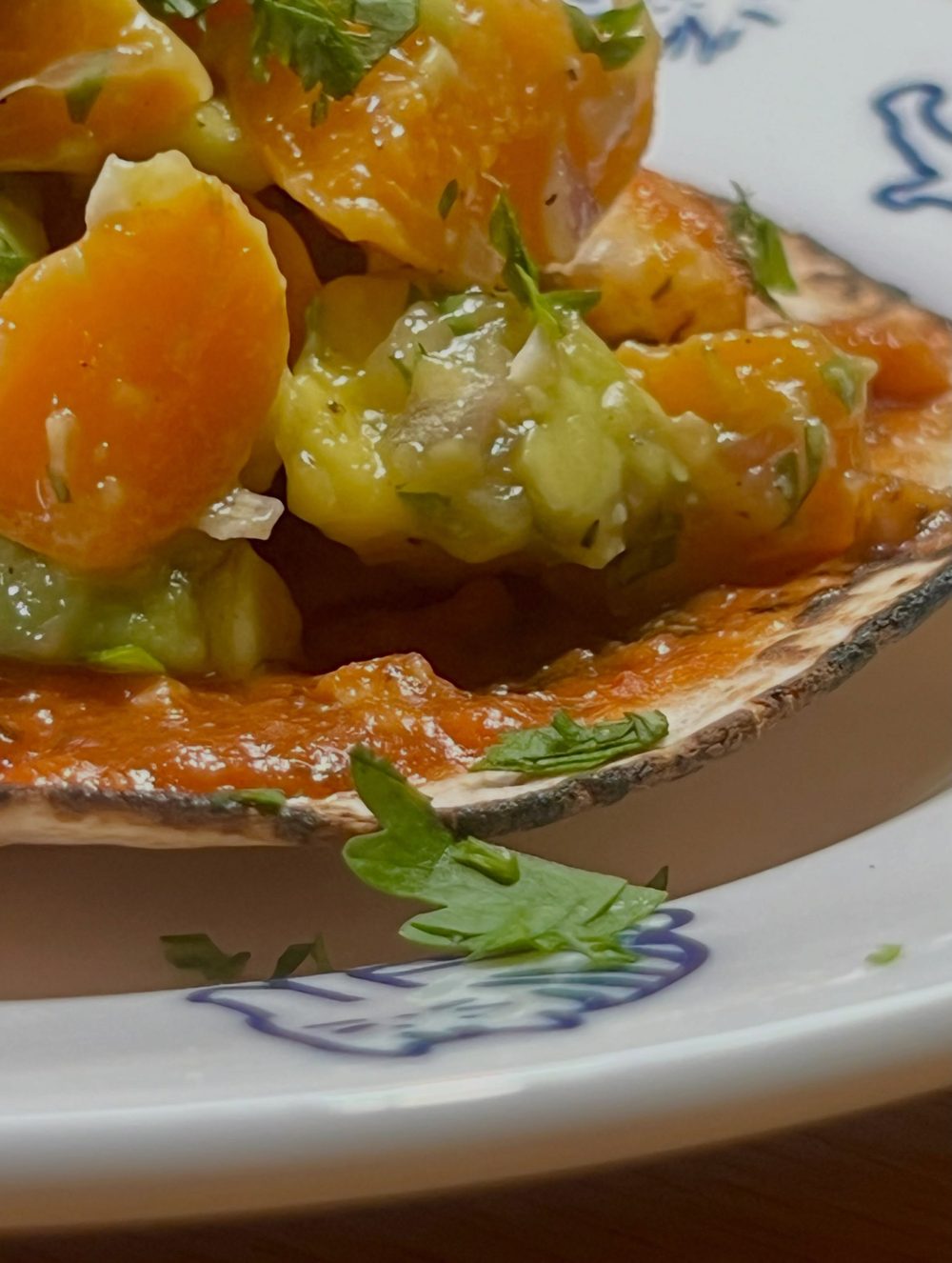 #타코 Apricot Salsa Taco 4