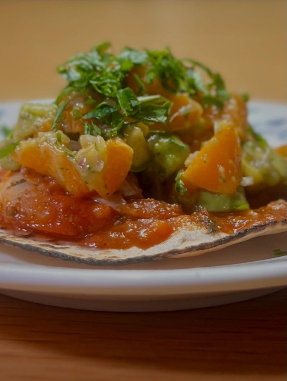 #타코 Apricot Salsa Taco 5