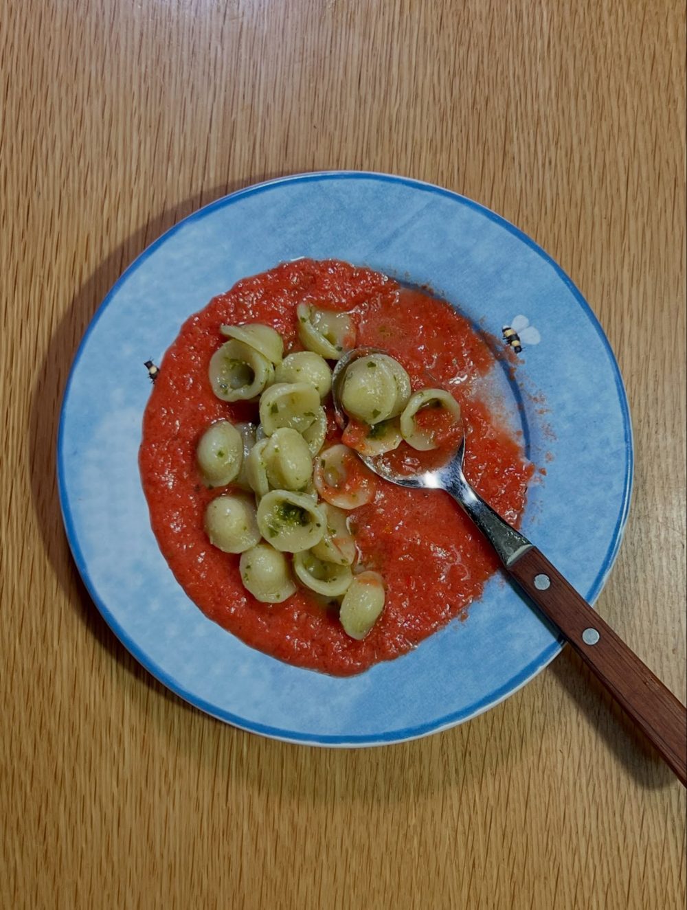 시원한 토마토를 곁들인 바질 콜드 오레키에테 Basil Cold Orecchiette 5