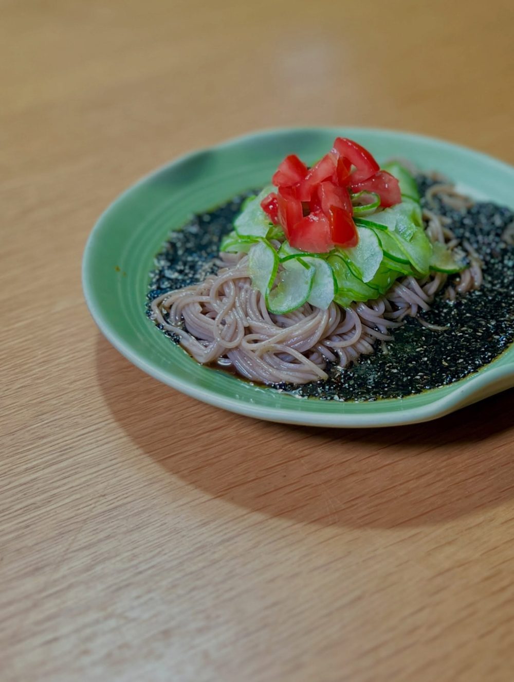 흑임자 메밀면 Black sesame buckwheat noodles 3