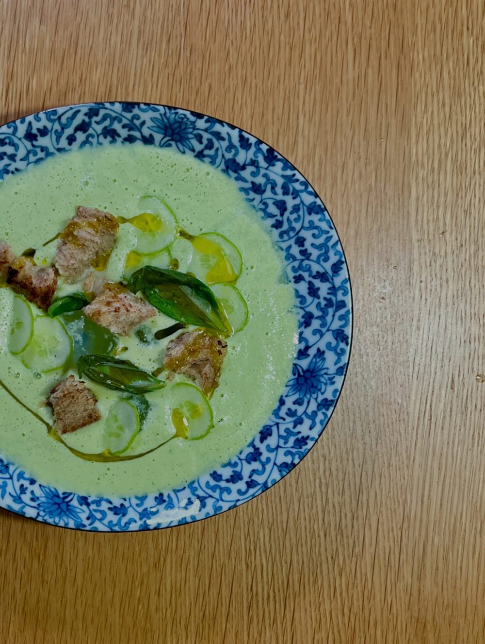 오이 수프 Cold Cucumber Soup