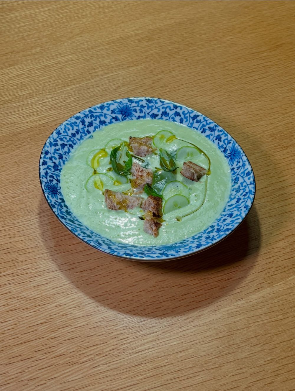 오이 수프 Cold Cucumber Soup 4