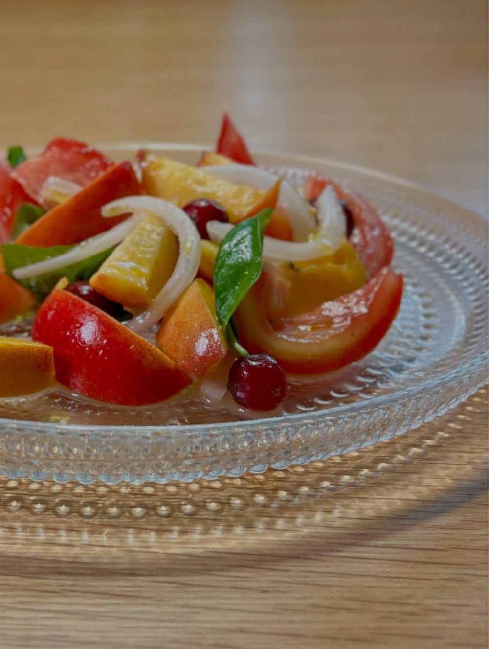 복숭아 토마토 샐러드 Peach Tomato Salad 2