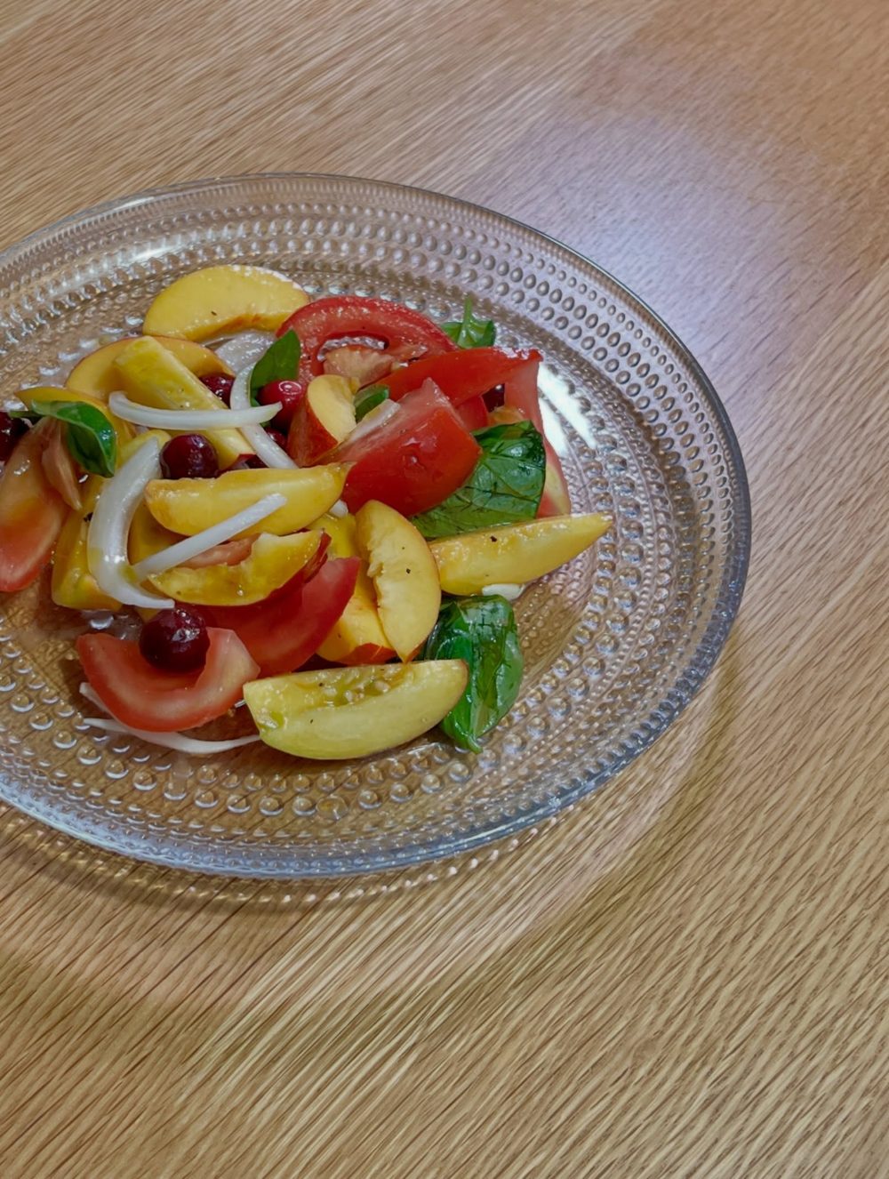 복숭아 토마토 샐러드 Peach Tomato Salad 3