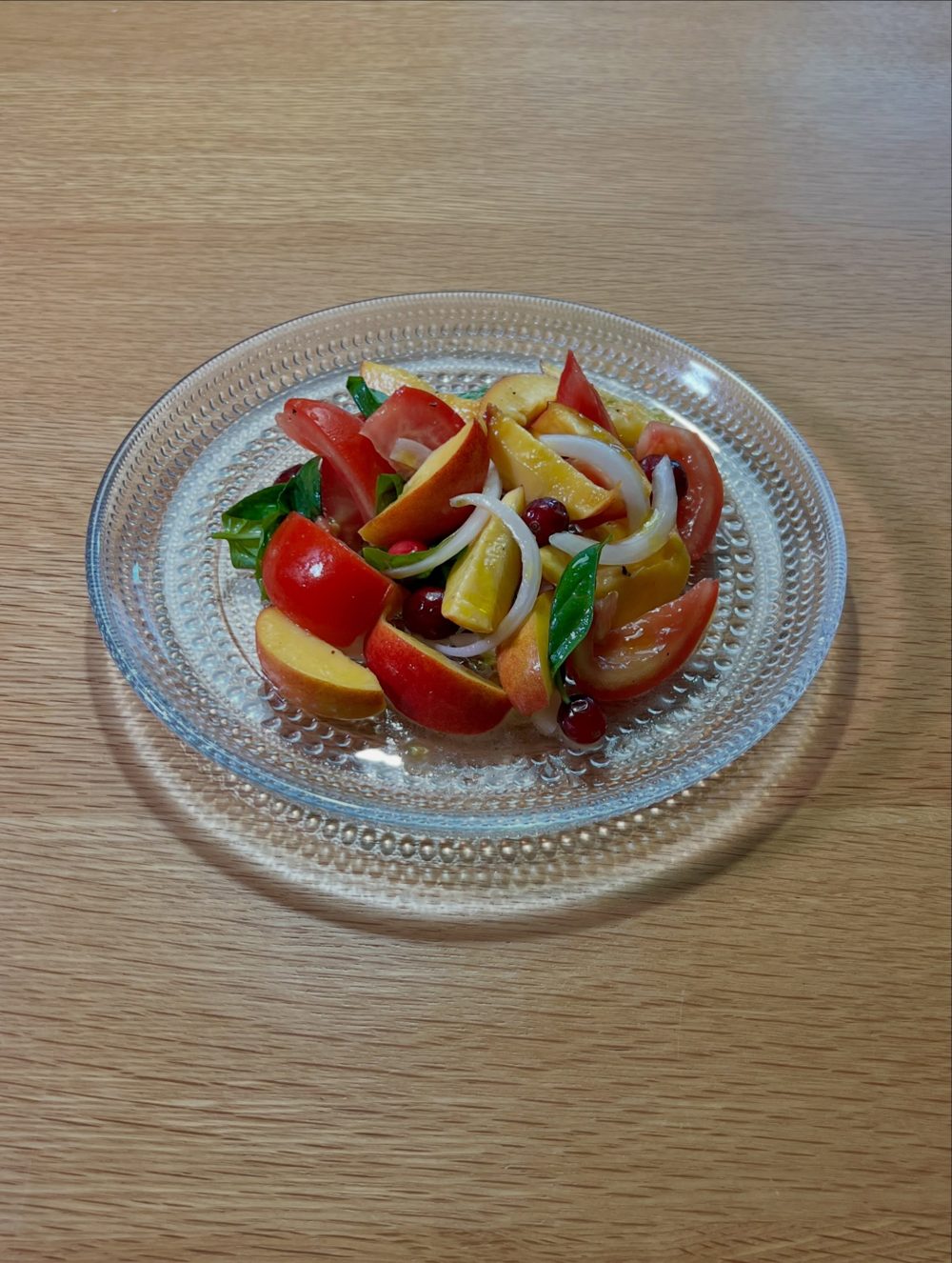 복숭아 토마토 샐러드 Peach Tomato Salad 5