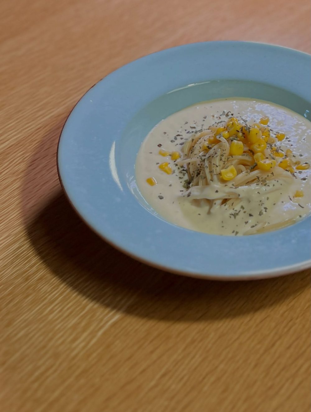 두부 옥수수 크림 파스타 Tofu Corn Cream Cold Pasta