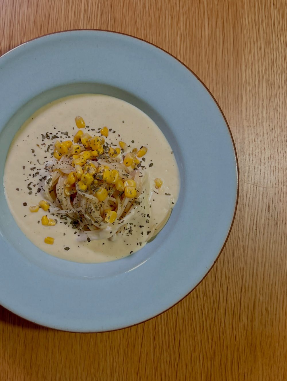 두부 옥수수 크림 파스타 Tofu Corn Cream Cold Pasta 2