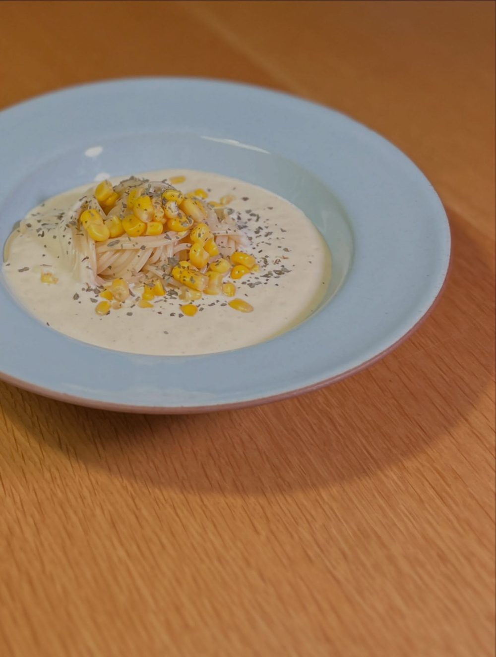 두부 옥수수 크림 파스타 Tofu Corn Cream Cold Pasta 4