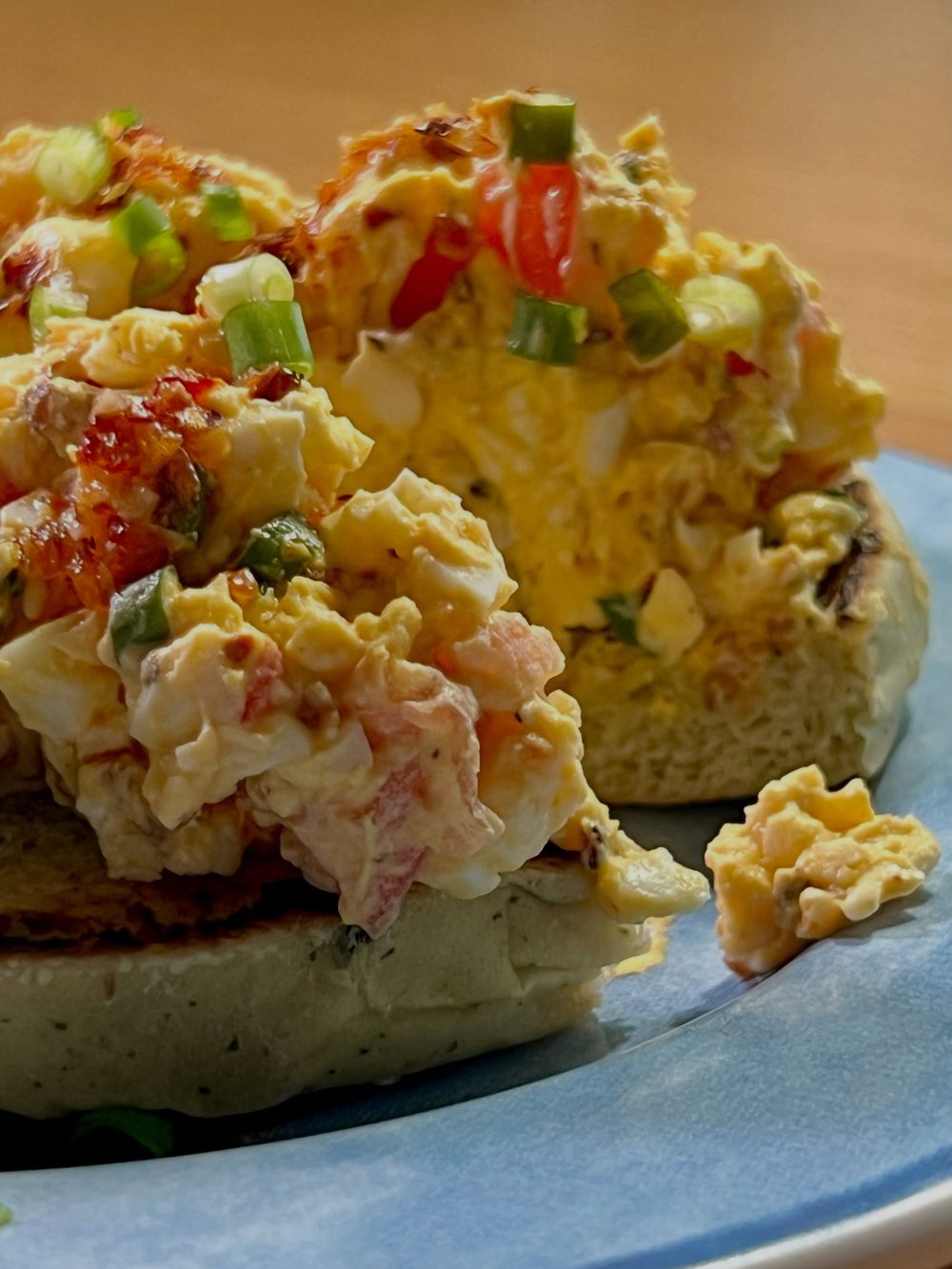 25:50:25 환상적인 탄단지 비율의 스매시드 에그 베이글 Smashed Egg Bagel 2